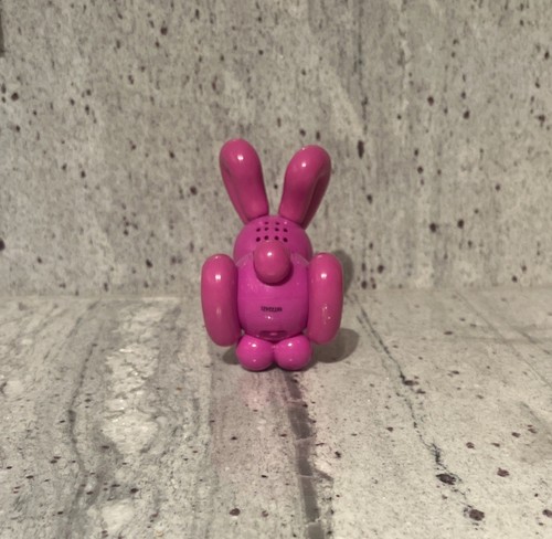 Squeakee Minis Poppy The Bunny Pink Balloon Animal, Sounds Voice Repeating Toy - Picture 5 of 6