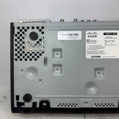 Cisco Explorer 4642HDC Cable Box NO HDMI testato leggere - Foto 13 di 15