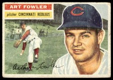 1956 Topps Art Fowler WB Cincinnati Redlegs #47