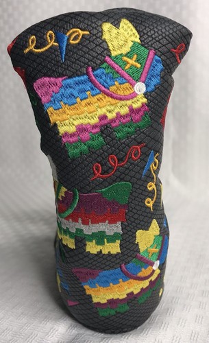 Scotty Cameron Cinco De Mayo Junk Yard Dog Piñata Golf Blade Putter Head Cover - Picture 3 of 5