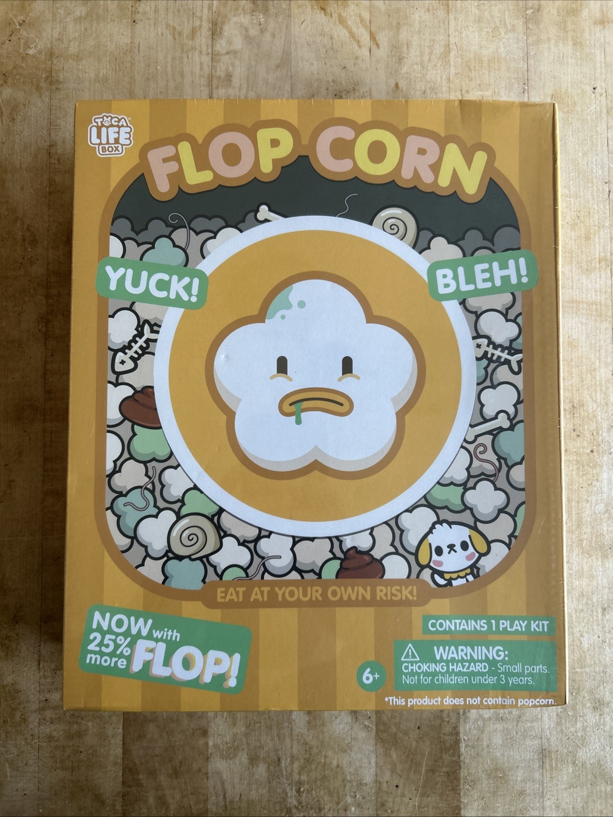 Toca Boca Life Box Jamón-Jamón Gramo Flop Maíz Juego Kit Nuevo - Sellado de Fábrica