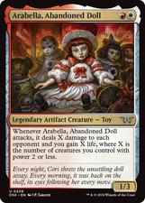 Arabella, Abandoned Doll [Duskmourn: House of Horror] Lightly Played