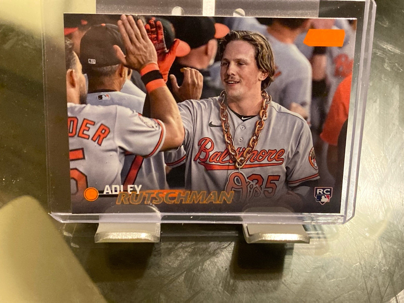 2023 Adley Rutschman Orange RC #104 Stadium Club 163/199
