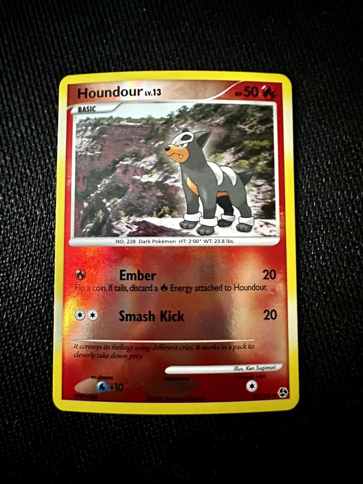 Houndour 69/106 Great Encounters Reverse Holo Pokemon Card