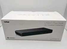 CalDigit USB-C Pro Dock Docking Station Space Gray USBCProDock-US07-SG-AMZ 