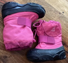 Kamik Little Girl Pink Winter Snow Boots Sz 7