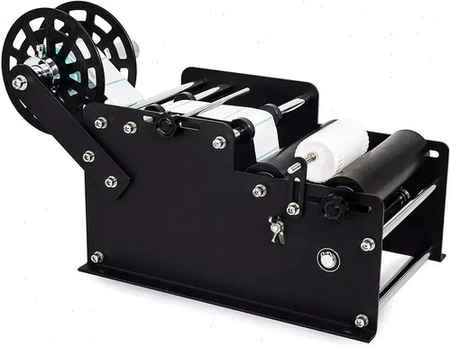 MT30 Manuelle Etikettiermaschine Ideal für runde Flaschen Präzise Etikettenanwendung - Bild 9 von 12
