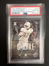 Jaylen Waddle 2021 Panini Chronicles Luminance Update PSA 10 Rookie Low Pop RC