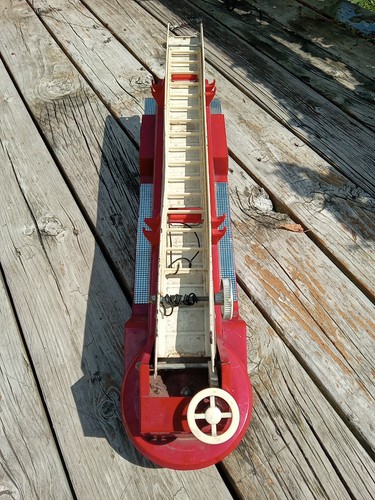 Vintage Nylint Antenne Hook-N-Ladder Engine Co. 5 Feuerwehrauto - Bild 17 von 18