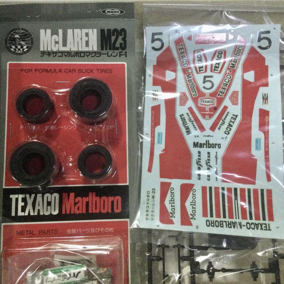 TEXACO Marlboro McLaren レトロ　ブリキカー　ミニカー TEXACO Marlboro McLaren レトロ ブリキカー ミニカー - メルカリ