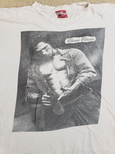 Vtg Chewan Classic Photo Steve Sandalis Actor Model T Shirt (CHECK MEASUREMENTS) - Picture 2 of 7