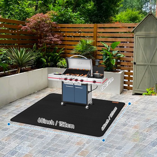 20sqft Fireproof Fireplace Hearth Rug Protection Mat Floor Flame Resistant Pad - Picture 5 of 17