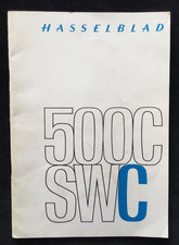 Hasselblad 500C + SWC compatible products manual, vintage, medium format, rare