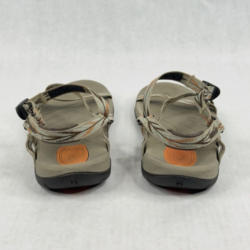 Teva Zirra Damen-Sandalen US 11 * braun schmale Riemchen minimalistisch Wandern Sport - Bild 5 von 13