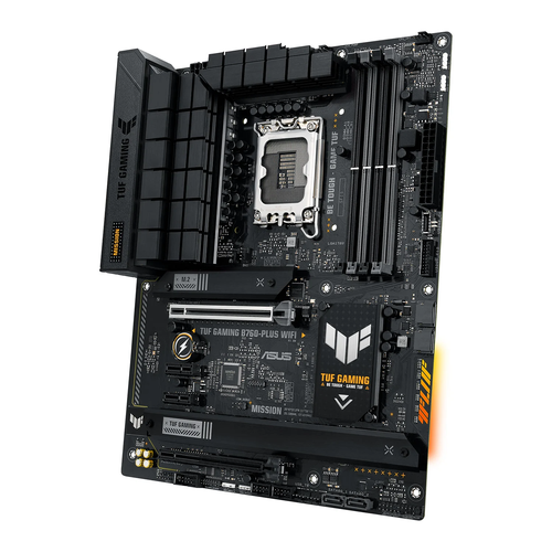 ASUS TUF GAMING B760-PLUS WIFI ATX Motherboard LGA 1700 DDR5 PCIe 5.0 WiFi 6 - Afbeelding 2 van 4