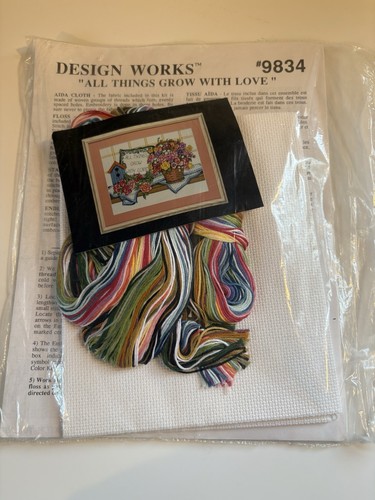 All Things Grow With Love Cross Stitch Kit