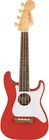 Fender Fullerton Strat Uke Fiesta Red - Concert Ukulele