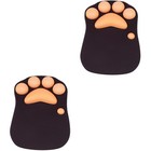 2 Pack Ergonomisches Mousepad Mauspad Süß Home Office -Pad Handgelenkruhe