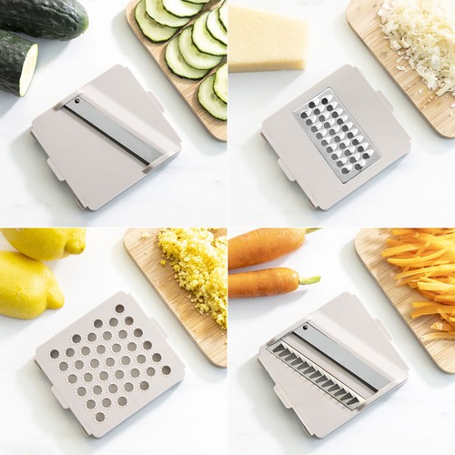Cortador de Verduras, Rallador y Mandolina con Recetas y Accesorios 7 en 1 Ch - Imagen 5 de 10
