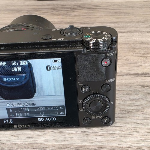 Sony Cyber-Shot DSC-RX100 (Mk 1) 20.2MP Compact Digital Camera With Case - Picture 10 of 23