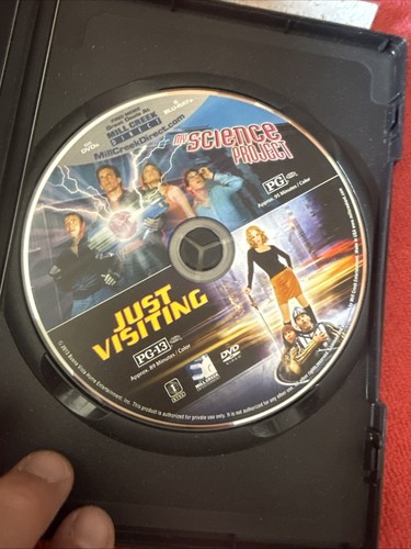 My Science Project / Just Visiting: Double Feature (DVD 2013) RARE MINT DISC! - Picture 6 of 13