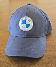 BMW HIT Unisex Baseball 100 Cotton Hat OSFM Blue Embroidered Patch NWOT