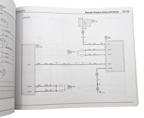 2020 Ford Transit Connect Wiring Diagrams Shop Manual Electrical Book OEM 20 - Picture 5 of 8