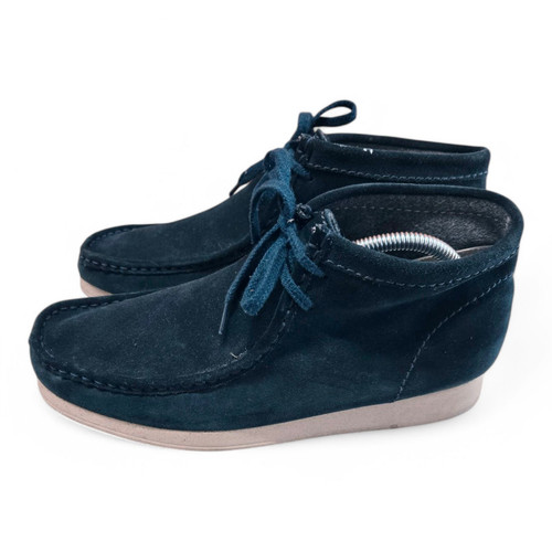 Clarks Originals Wallabee Mens Boots Bottle Green Size 10 US, 9 UK, 43 EUR