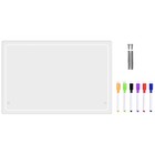  1 Set of Clear Acrylic Board Dry Erase Board Writing Board Tabletop Memo Board