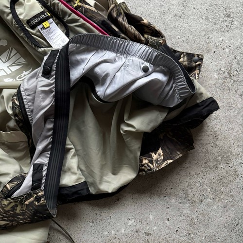 Giacca Berghaus x Griffin rara uomo mimetica tecnica shell full zip taglia - L - Foto 15 di 18