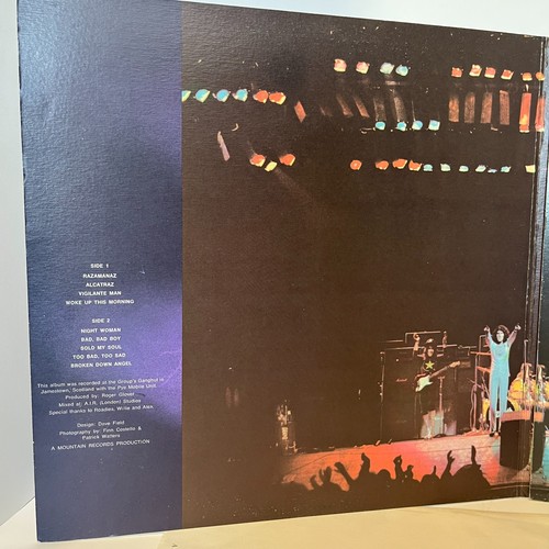 Nazareth - Razamanaz LP, 1973 A&M Records, Canada SP-4396 Gatefold Vinyl Record - Foto 8 di 20