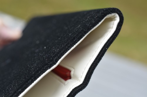 VINTAGE 1960er Schmuck Reise Etui Rolfs SCHWARZ SAMT & LEDER innen A+ $7 - Bild 12 von 18