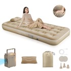 Air Bed with Built-in Electric Pump HAODEMI Electric Camping Mat Foldable A 531