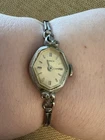 Vintage Timex Ladies Watch Octagon Face Steel Back Parts Repair