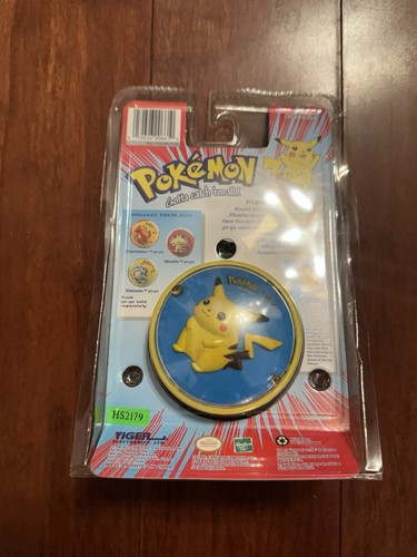 NEW Vintage Pokemon Electronic Yo Yo Pikachu 1998 Sealed Rare NIP Tiger - Picture 2 of 2