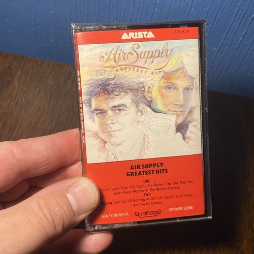 Air Supply Greatest Hits Cassette Tape Arista 1983 Classic Rock 80s - NEW SEALED - Picture 10 of 11