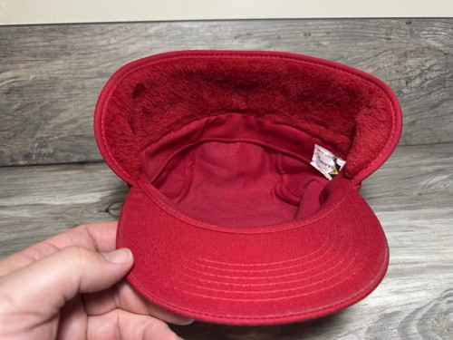Vintage ProAgCo Seed Ear Flap Hat. K Brand. Lg-Xlg Red. EUC. - Picture 11 of 13
