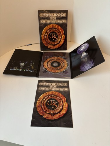 WHITESNAKE: LIVE "IN DER STILLE DER NACHT" (DVD, 2006) mit Einlage & Schonbezug - Bild 2 von 5
