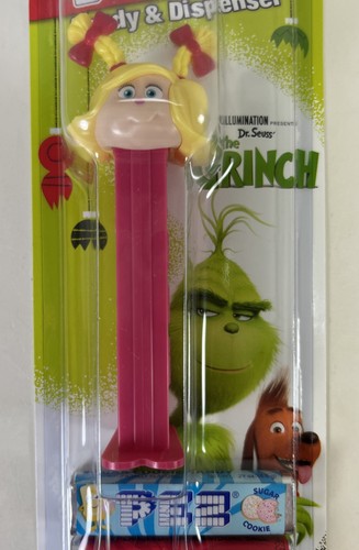 Dispensador PEZ COLECCIONABLE The Grinch CINDY-LOU WHO Cindy Lou CANDY Exp 11/23 - Imagen 2 de 5
