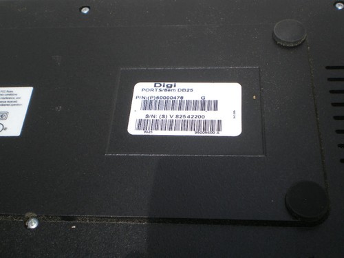 Digi 8EM AccelePort DB25 Serial Adaptor 50000478  (3 pc lot) - Picture 3 of 3
