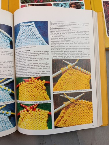 Golden Hands Vintage 1973 Craft Knitting Needlework Books Volumes 1-6 Nice! - Picture 4 of 19