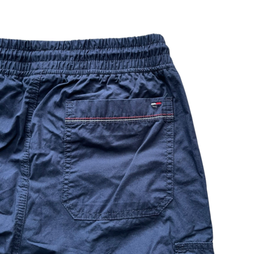 Pantalones de chándal Tommy Hilfiger para hombre cintura elástica con cordón liso cargo - Imagen 10 de 38