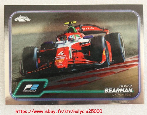 2024 F1 Topps Chrome Formula 1 base Cards - Set de base 1 à 200, carte à choisir - Foto 94 di 201