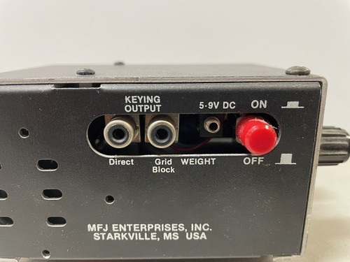 MFJ Electronic Keyer Paddle Model MFJ-422C - Picture 8 of 14