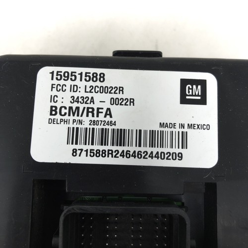 06 07 08 Chevy Colorado GMC Canyon Body Control Module BCM 15951588 - Picture 7 of 7