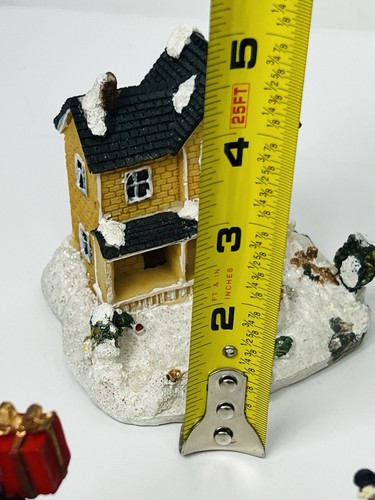 9 Accessori Villaggio di Natale Persone Case Scene 2 sono Angoli di Ciottoli - Foto 22 di 24