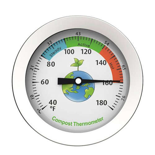 Kompostthermometer 50 cm Sonde Edelstahl Komposter Boden Kompost Thermometer - Bild 8 von 9