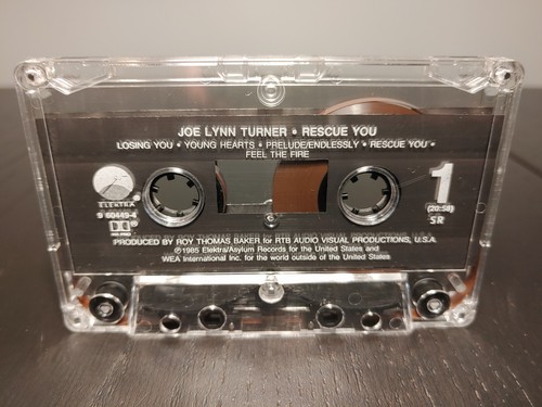 Joe Lynn Turner Cassette Tape (Elektra 9 60449-4, 1985) Dolby HX Pro - Picture 5 of 9