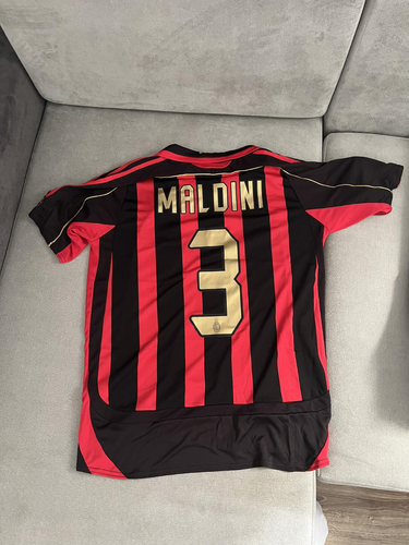 AC Milan 06/07 shirt retro vintage Paulo Maldini Champions League - Zdjęcie 3 z 5