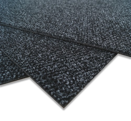 CARPET TILES 1M X 1M - RAVEN - NEEDLE PUNCHED-HEAVY DUTY- SAVE 60% ON RETAIL - Picture 4 of 6